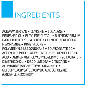 La Roche-Posay on bathroom shelf in neutral routine scene suggesting daily use