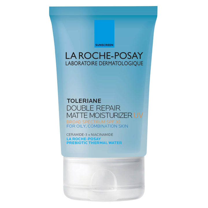 La Roche-Posay front packaging showing SPF 30 and matte benefit