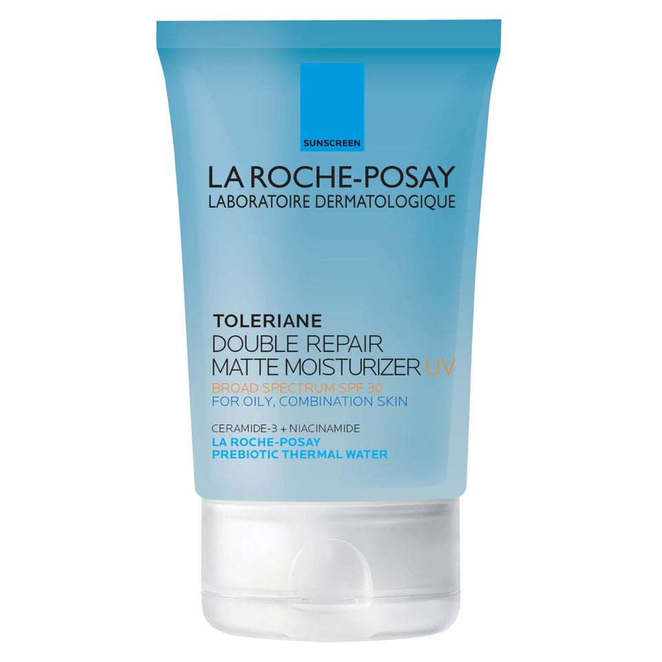 La Roche-Posay front packaging showing SPF 30 and matte benefit