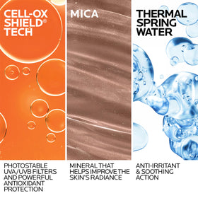 La Roche-Posay applied to face showing hydrated radiant skin instantly