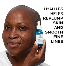La Roche-Posay Hyalu B5 applied on hand to show fast-absorbing hydration and skin feel