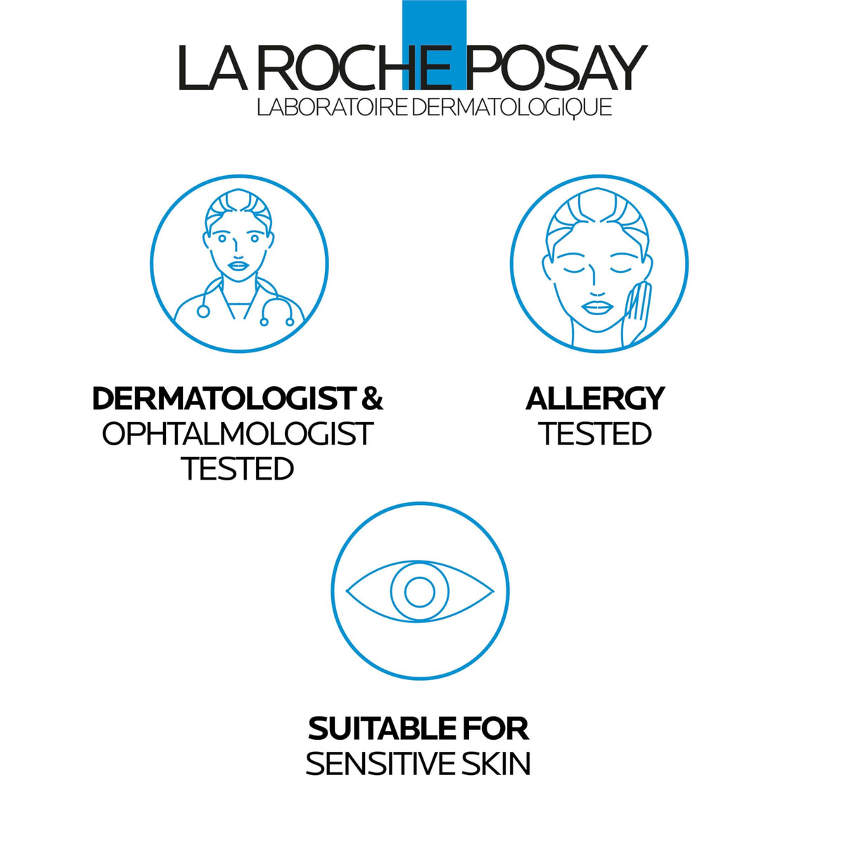 Label close-up highlighting key ingredients on La Roche-Posay Hyalu B5 Eye Serum