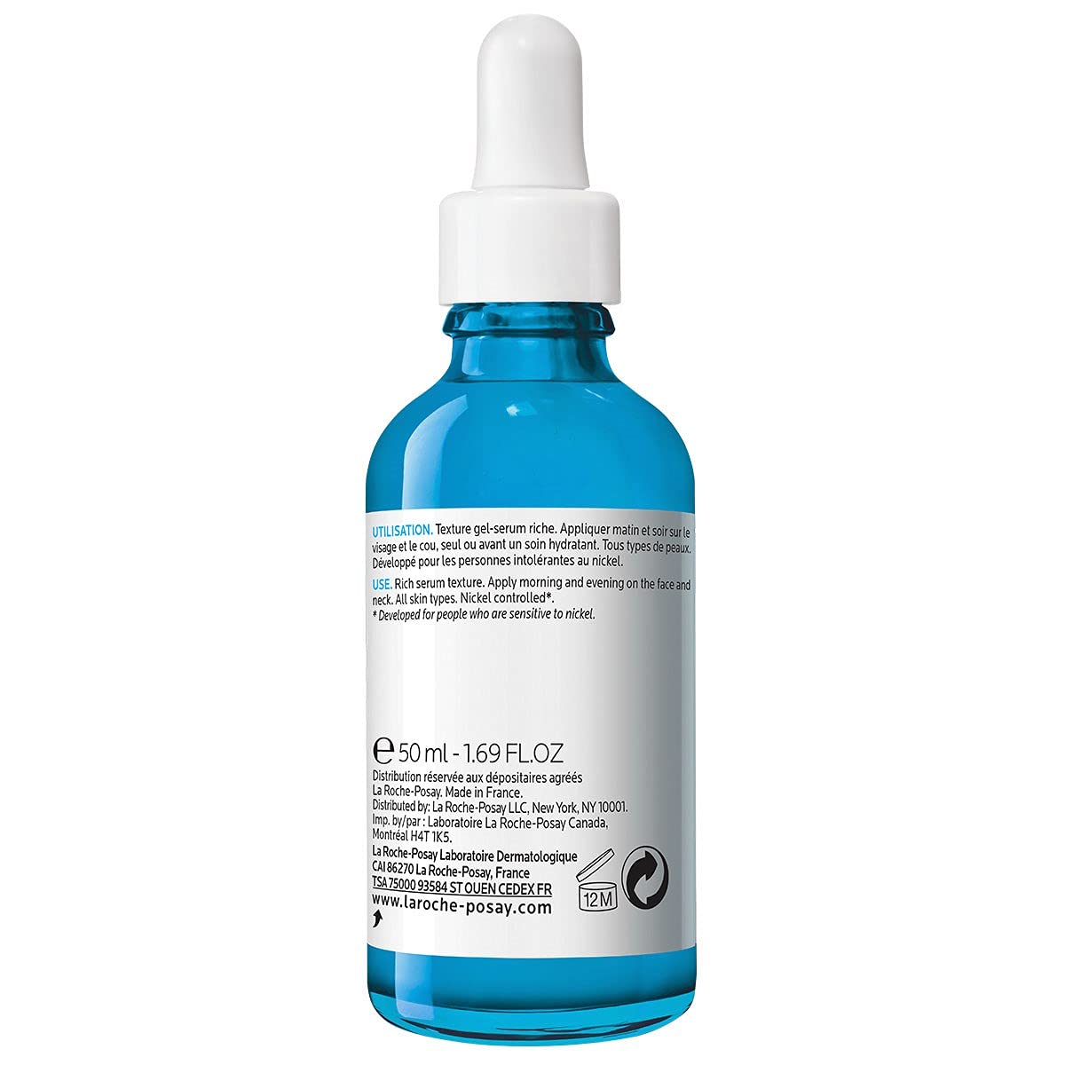 La Roche-Posay Hyalu B5 on a bathroom shelf in a lifestyle scene suggesting daily use