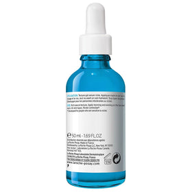 La Roche-Posay Hyalu B5 on a bathroom shelf in a lifestyle scene suggesting daily use