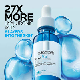 La Roche-Posay pipette dispensing serum showing precise application benefit