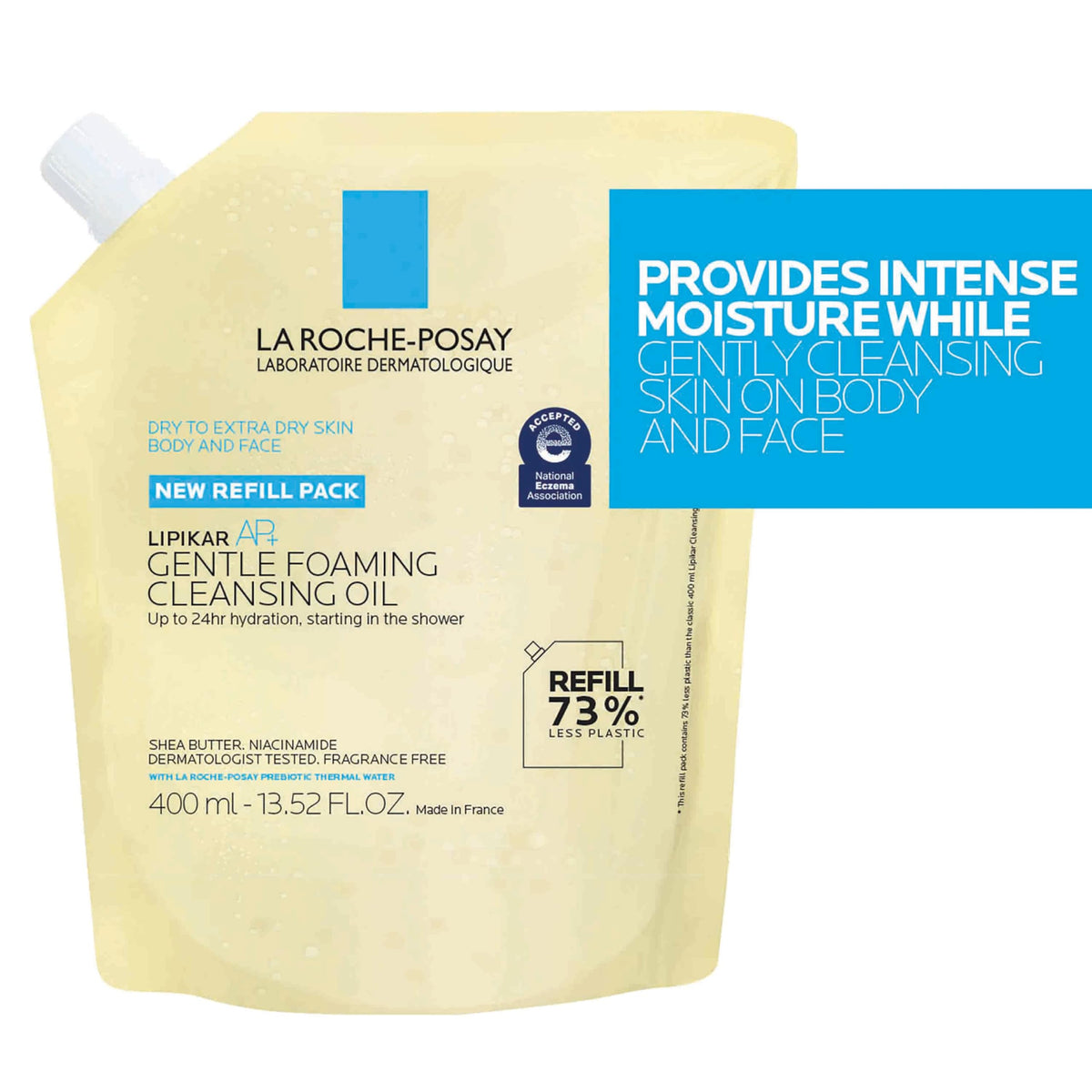 La Roche-Posay used on baby scalp demonstrating gentle care