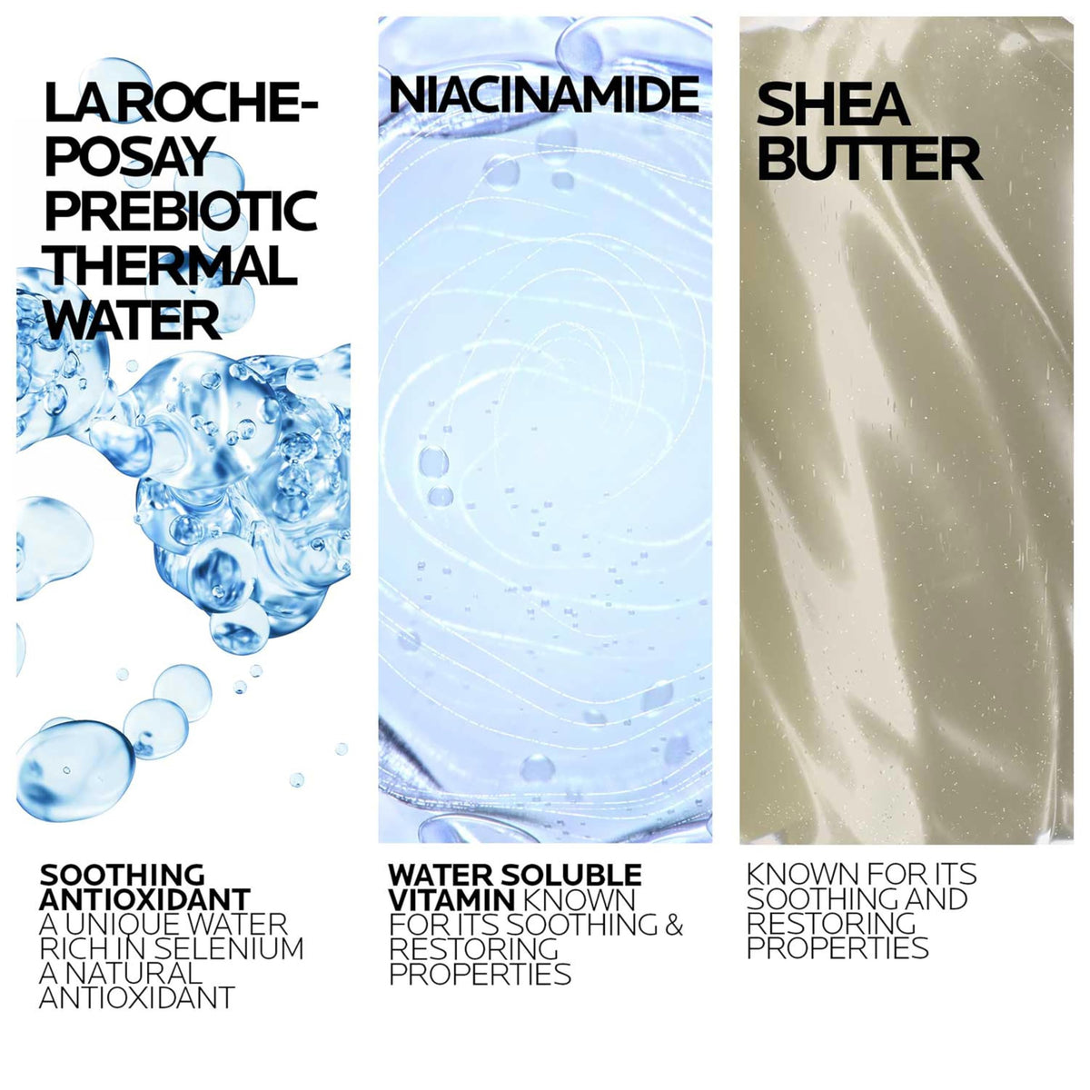 La Roche-Posay Lipikar AP+ foam dispensing from pump, brand demonstrating gentle cleanse