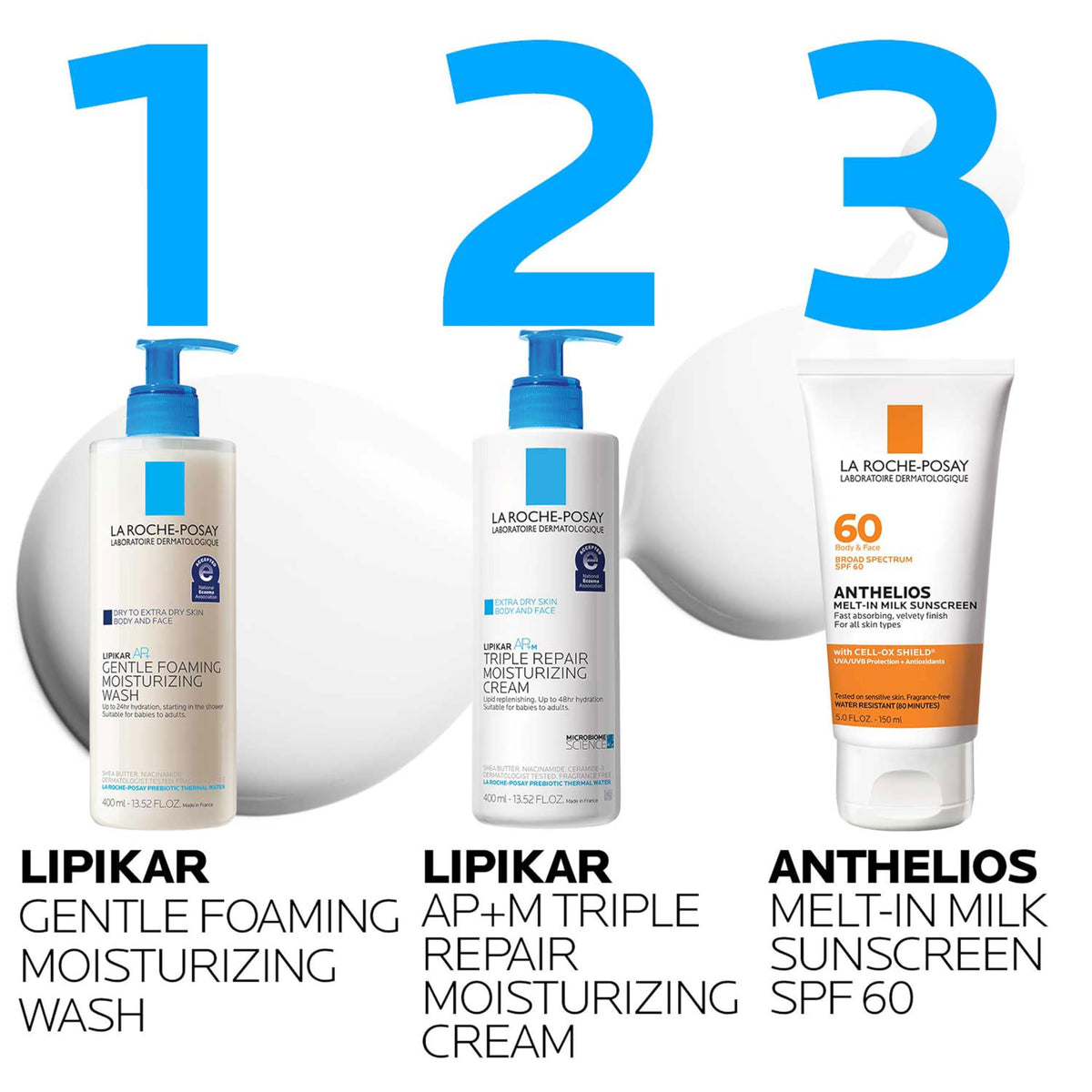 la roche-posay shea butter close-up showing lipid-replenishing support