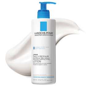 La Roche-Posay front packaging showing bottle and product name with clarity and trust