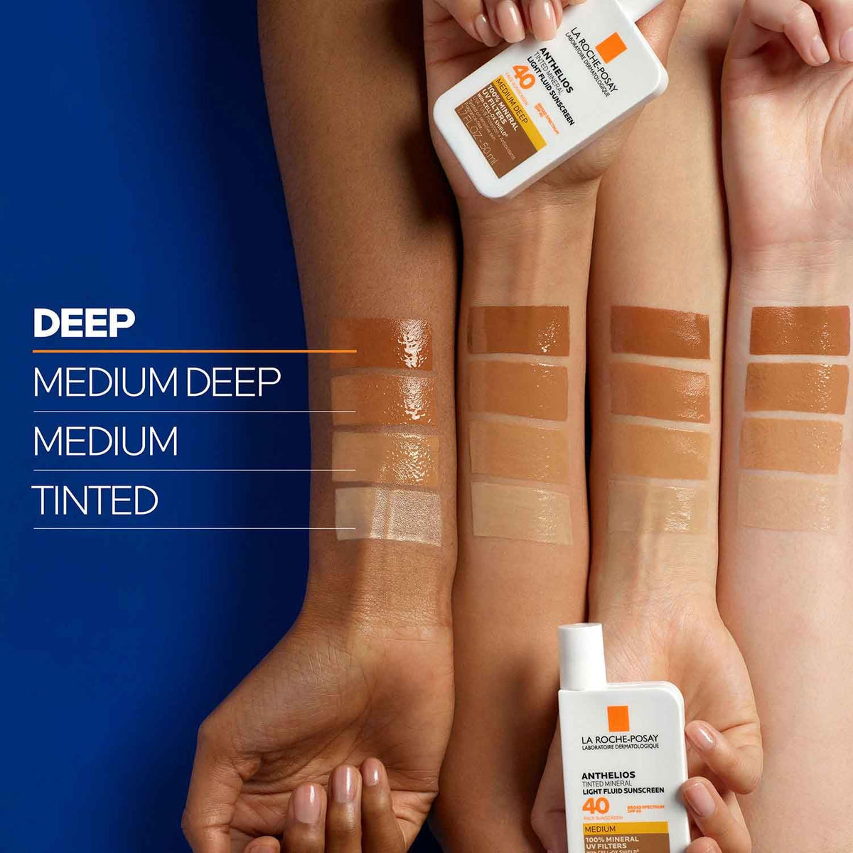 La Roche-Posay label and ingredients highlighting sensitive-skin formulation