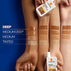La Roche-Posay label and ingredients highlighting sensitive-skin formulation