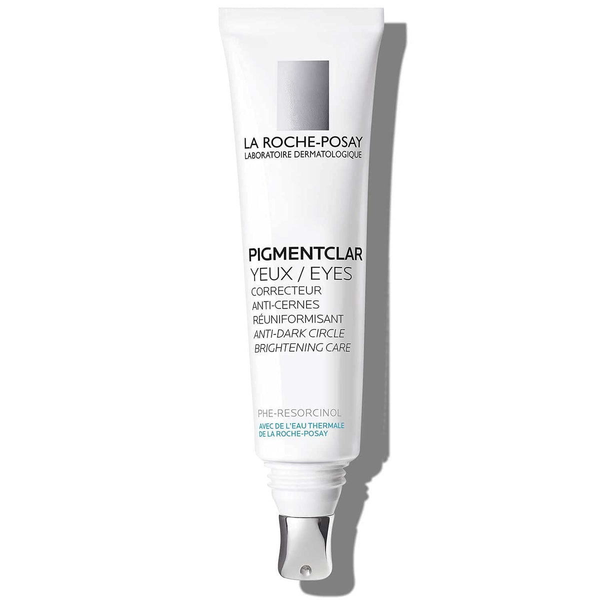 La Roche-Posay front tube view showing product and brightening benefit