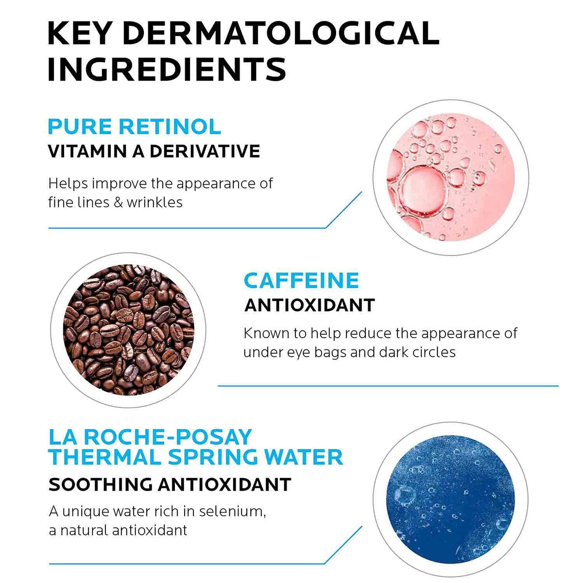 La Roche-Posay cooling metal applicator close-up for decongesting effect
