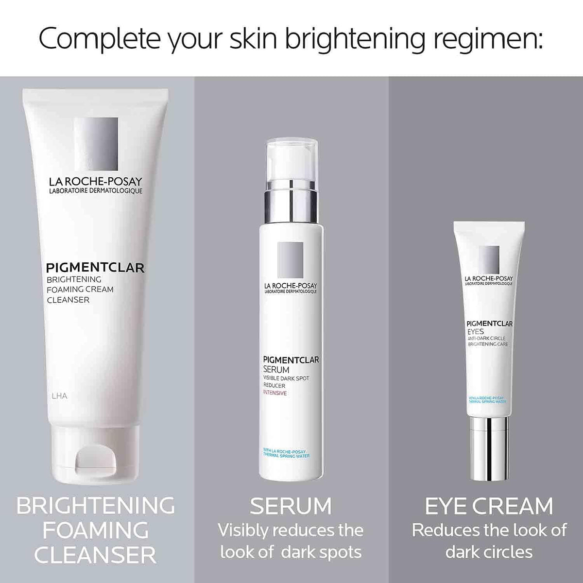 La Roche-Posay packaging and label highlighting key ingredients benefit