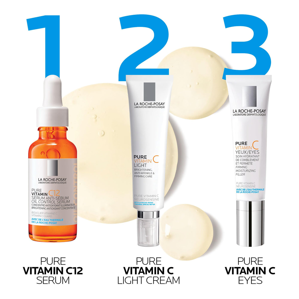 La Roche-Posay label close-up displays ingredient list and tolerance claims