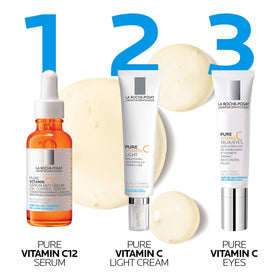 La Roche-Posay label close-up displays ingredient list and tolerance claims