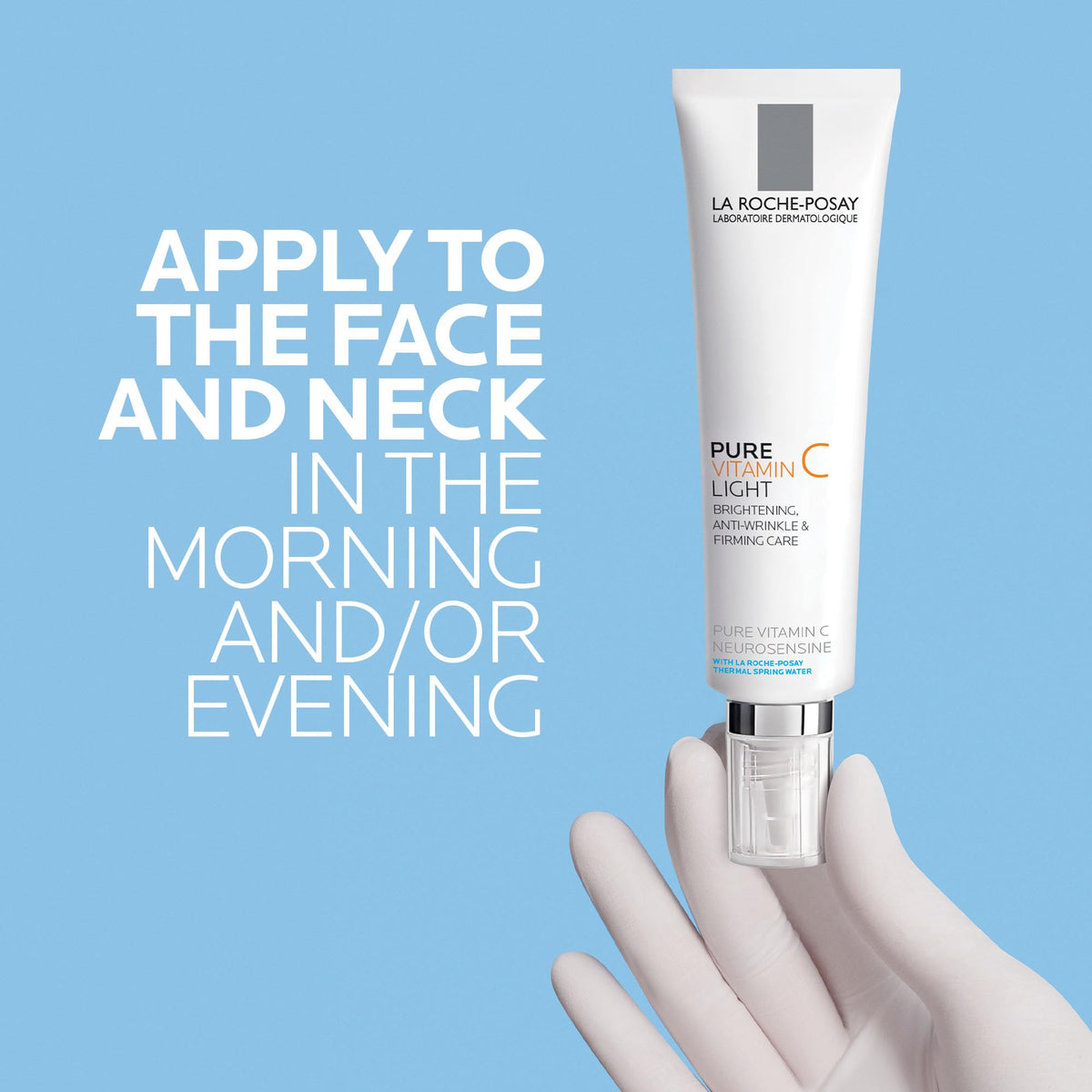 La Roche-Posay cream on bathroom counter suggests daily skincare routine ease