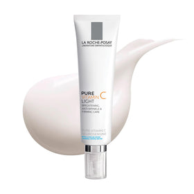 La Roche-Posay open jar close-up shows creamy texture for fast absorption