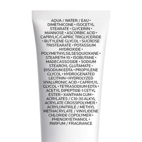 La Roche-Posay compact jar in travel bag shows portability and on-the-go use