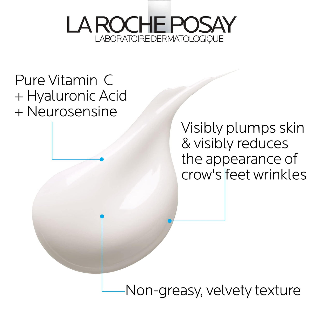La Roche-Posay creamy velvety texture close-up for quick absorption benefit