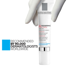 La Roche-Posay size comparison next to coin for clear scale and travel-friendly benefit