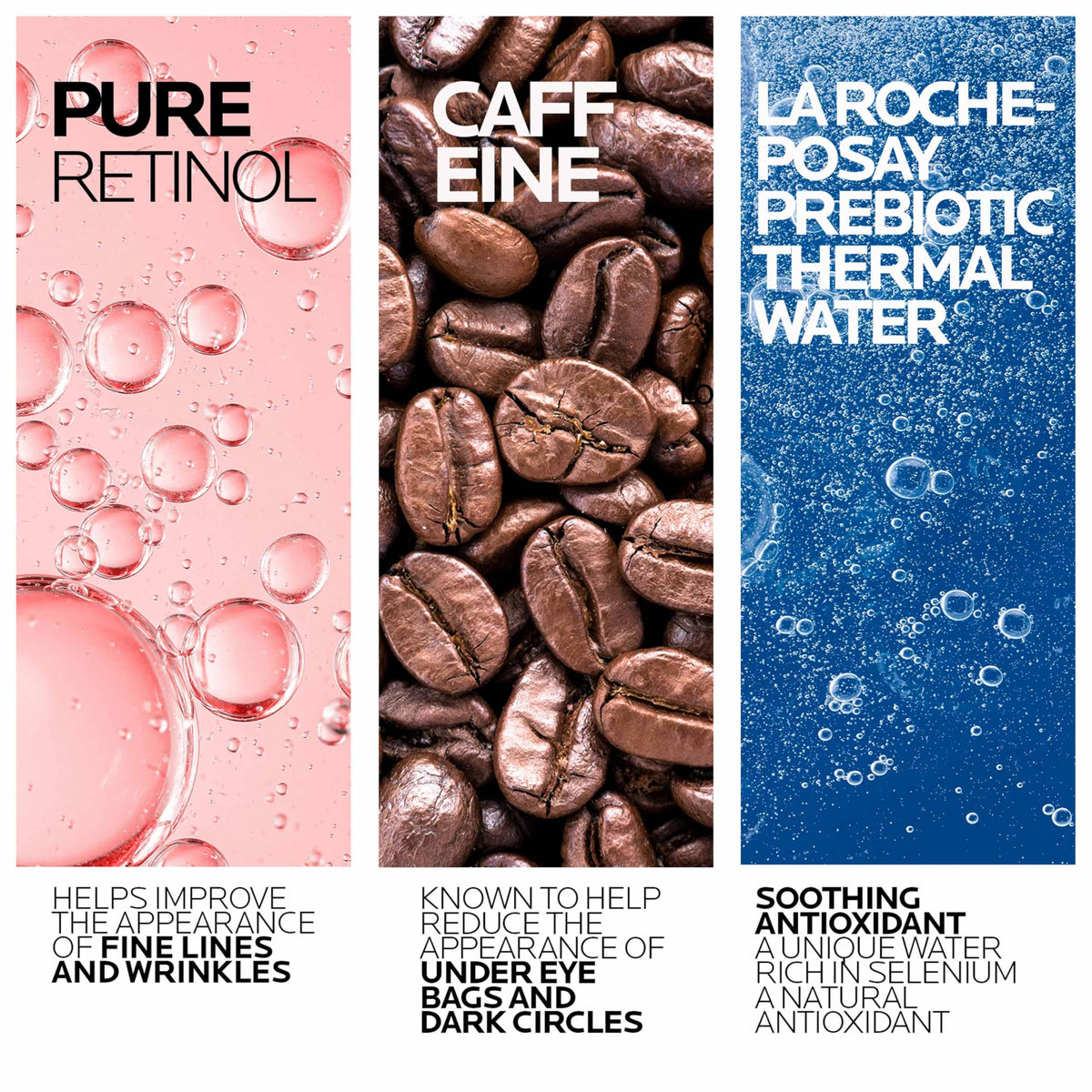 La Roche-Posay creamy texture close-up highlighting fast absorption benefit