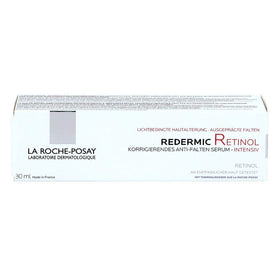 La Roche-Posay Redermic R label and ingredient list emphasizing active retinol