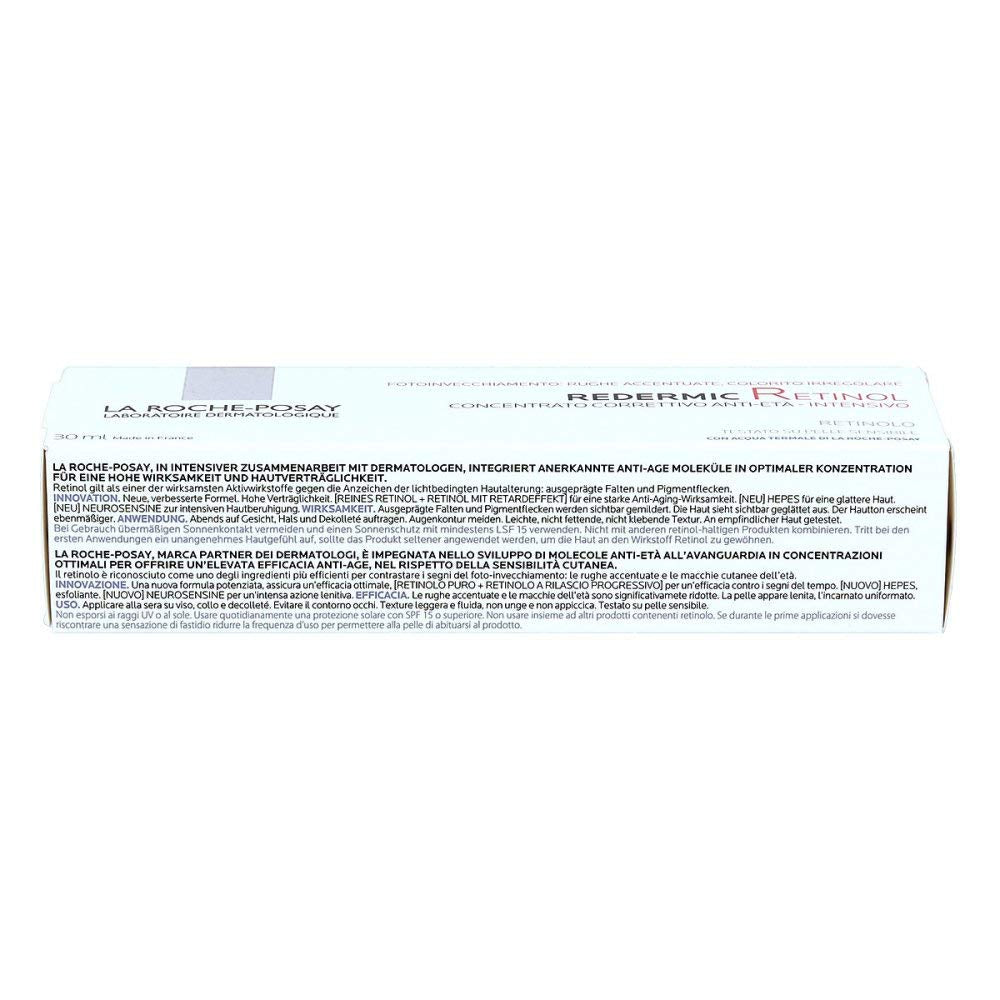 La Roche-Posay Redermic R creamy texture close-up highlighting velvety feel