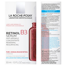 La Roche-Posay serum on fingertips demonstrating smooth application and absorbency