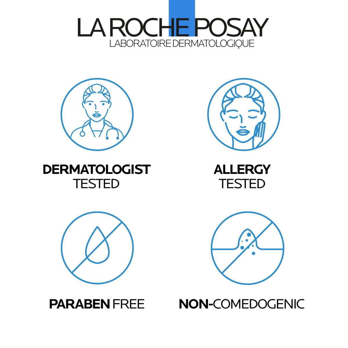 La Roche-Posay size comparison beside a coin to show compact travel-friendly volume