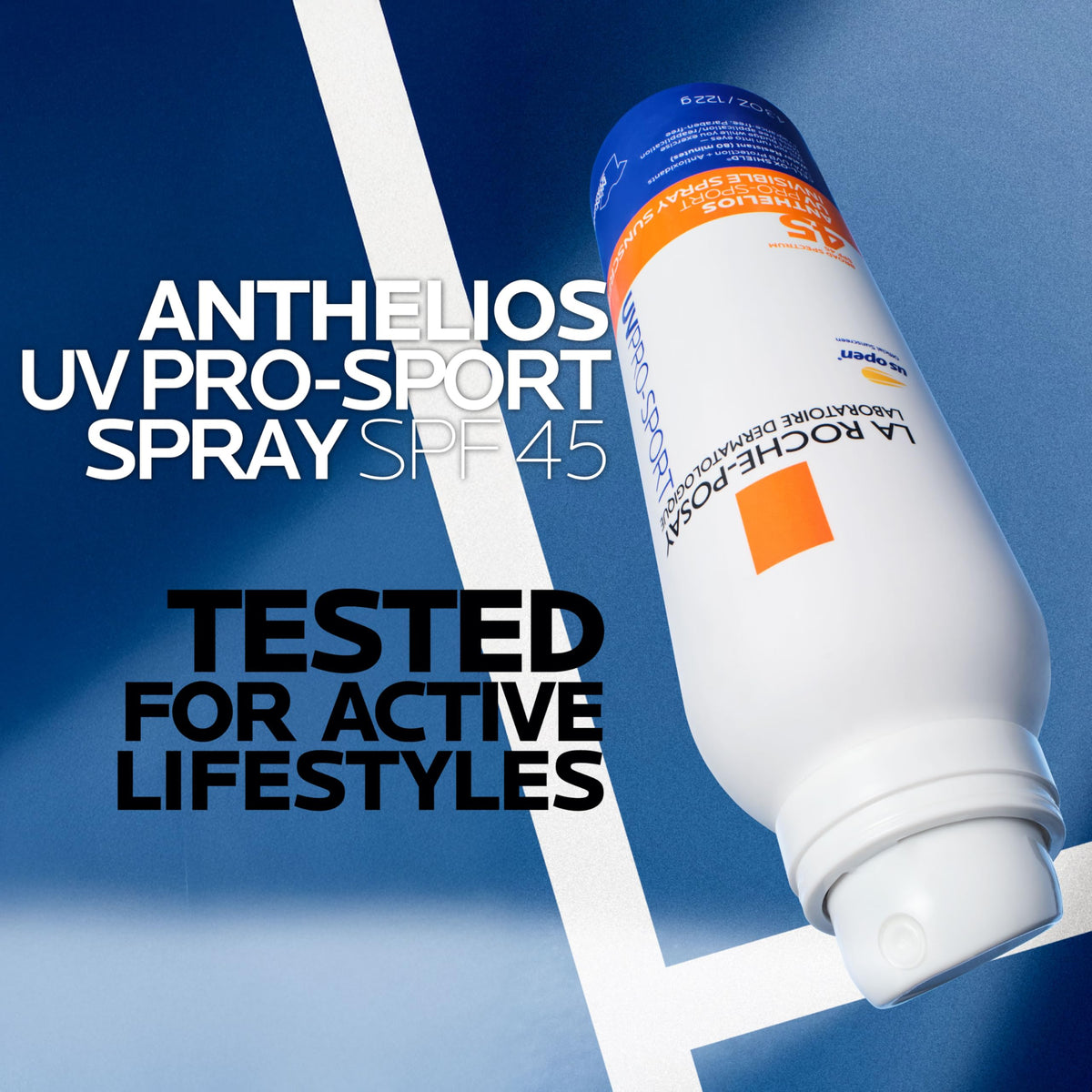 La Roche-Posay texture on skin demonstrating fast absorption and no white cast