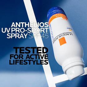 La Roche-Posay texture on skin demonstrating fast absorption and no white cast
