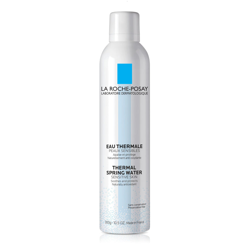 La Roche-Posay front packaging showing bottle and brand, soothing hydration