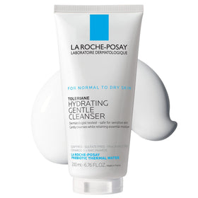 La Roche-Posay front packaging showing cleanser bottle and branding for clear identification