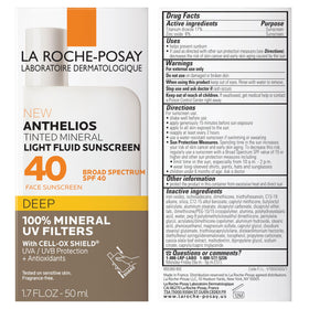 La Roche-Posay travel size in pouch showing portability and convenience