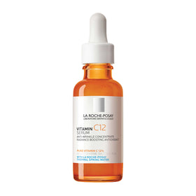 La Roche-Posay front packaging showing sleek bottle and product name benefits