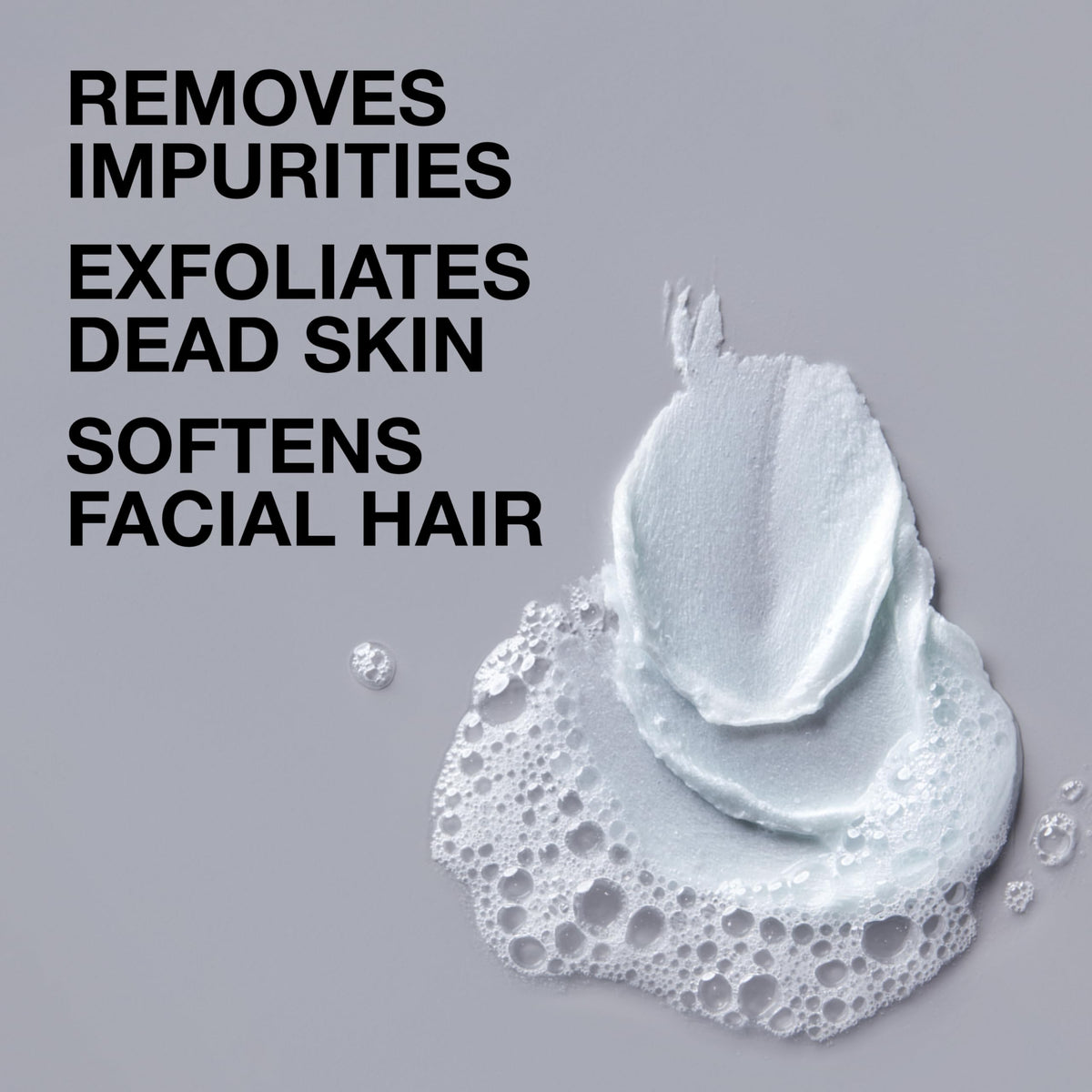 Lab Series applied pre-shave softening facial hair for smoother shave
