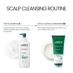 LABO-H closeup label with ceramide badge highlighting hydration benefit