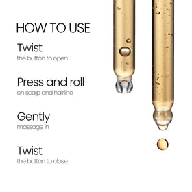 LABO-H bottle beside a hand to show 0.50 fl oz size and convenient portability benefit