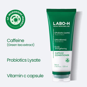 LABO-H conditioner texture close-up showing smooth consistency