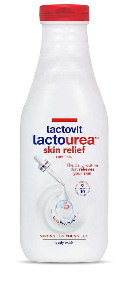 Lactovit front packaging showing product and hydration benefit