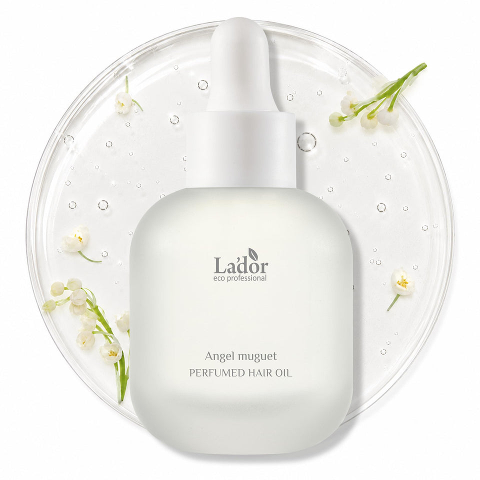 LA'DOR front packaging bottle showing elegant label and compact size benefit