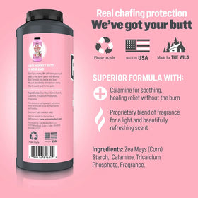 Fresh Body FB Lady Anti-Monkey Butt powder shaker top ready to dispense even coverage and comfort