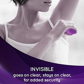 Lady Speed Stick being applied underarm demonstrating discreet protection