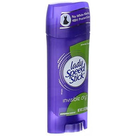 Lady Speed Stick inside gym bag illustrating portability and freshness benefit