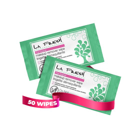 LA Fresh front packaging showing 50-count case and brand convenience