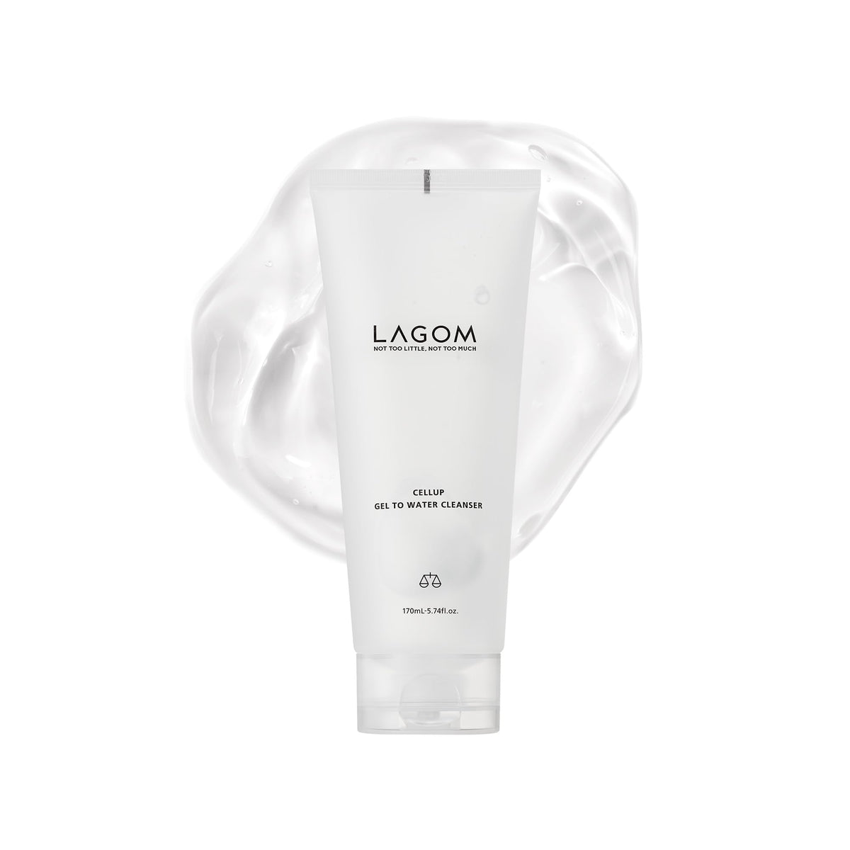 LAGOM front packaging showing bottle and label for calm morning cleanse