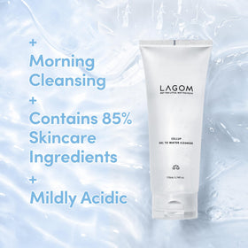 LAGOM close-up gel texture highlighting silky jelly and hydrating feel