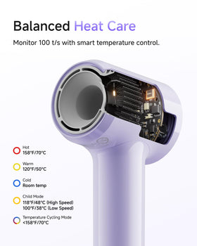 Laifen held in hand to show scale and lightweight 9.88oz comfort for one-hand use