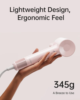 Laifen SE Lite diffuser piece installed to enhance curls and reduce frizz